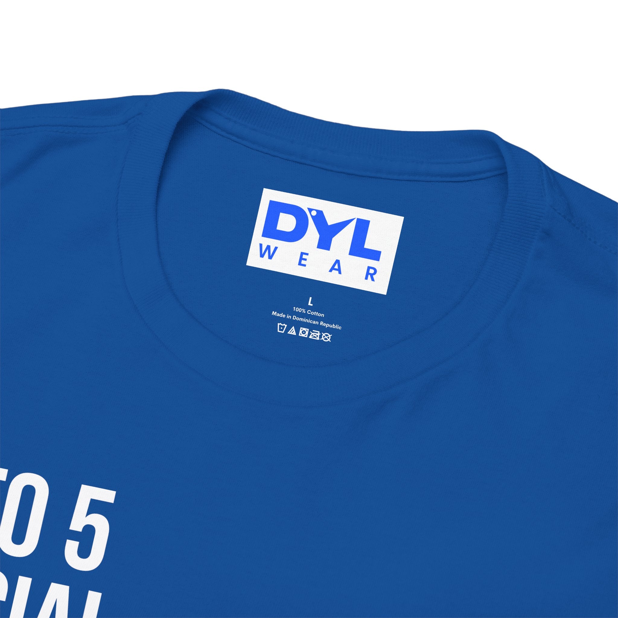 9 TO 5 SC DYL.wear | Minimal Graphic T-Shirt