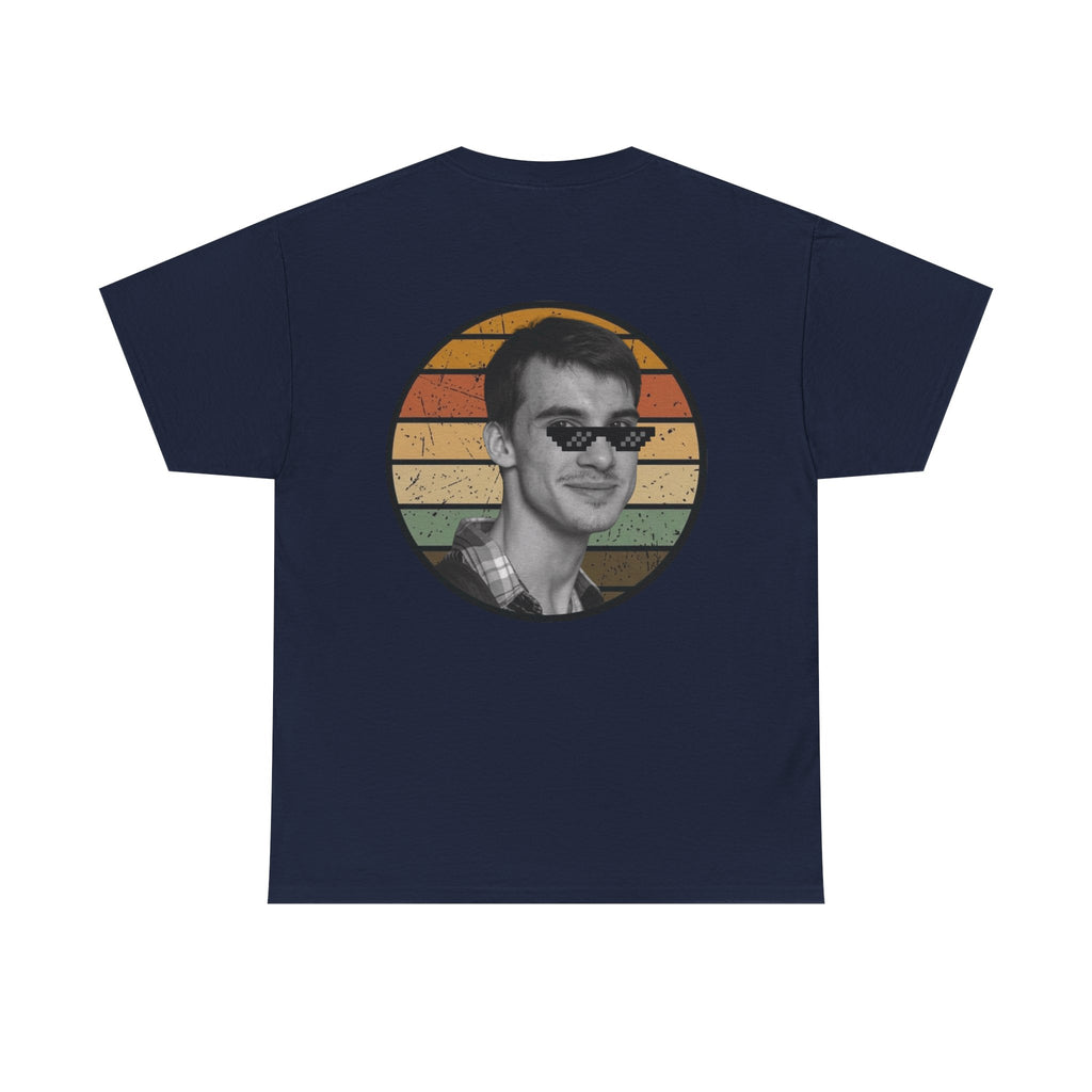 Custom gift Retro Sunset Portrait T‑Shirt #Customgift
