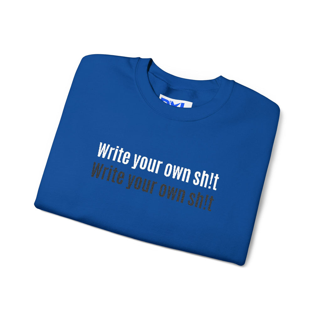 Custom sh!t Crewneck Sweatshirt Pullover