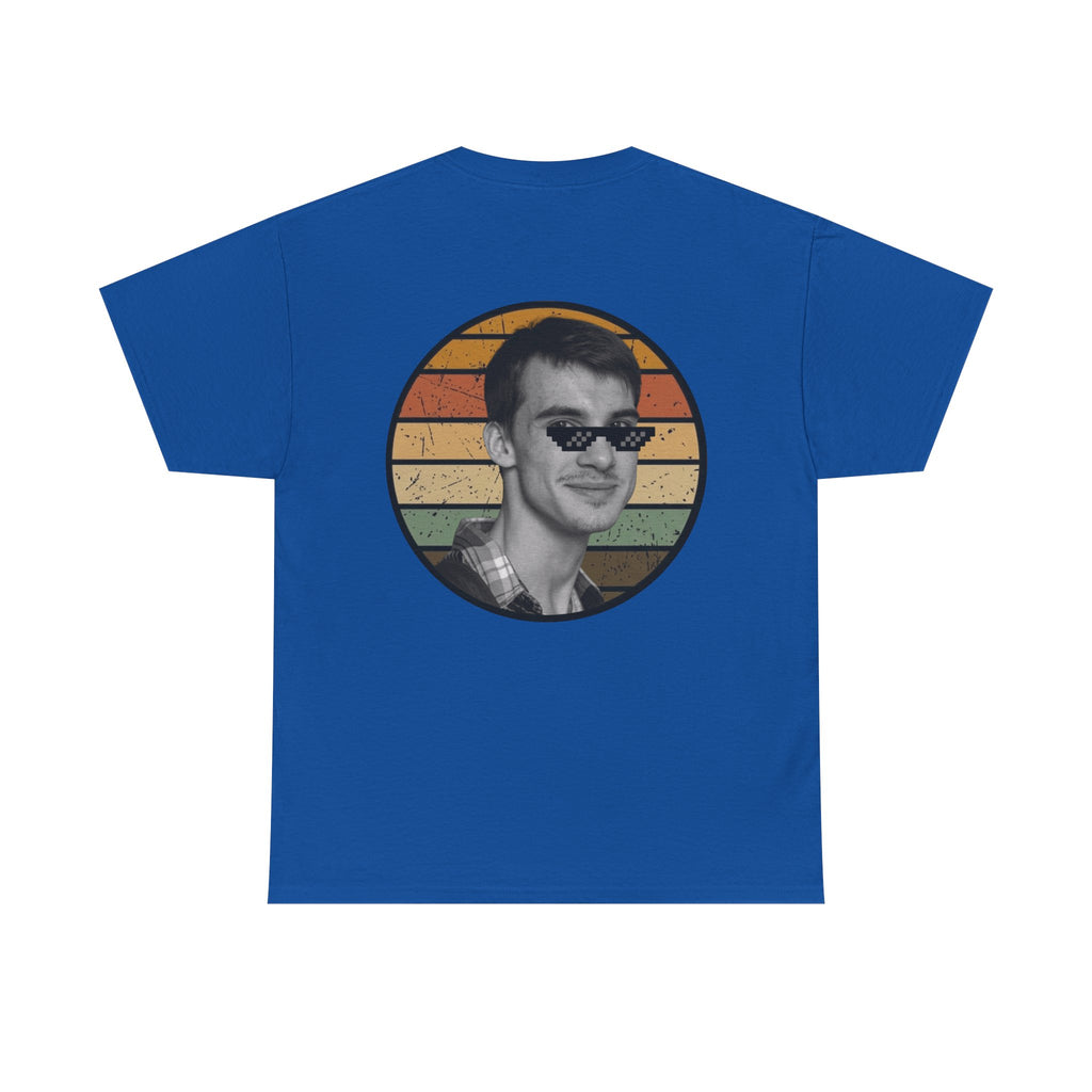 Custom gift Retro Sunset Portrait T‑Shirt #Customgift