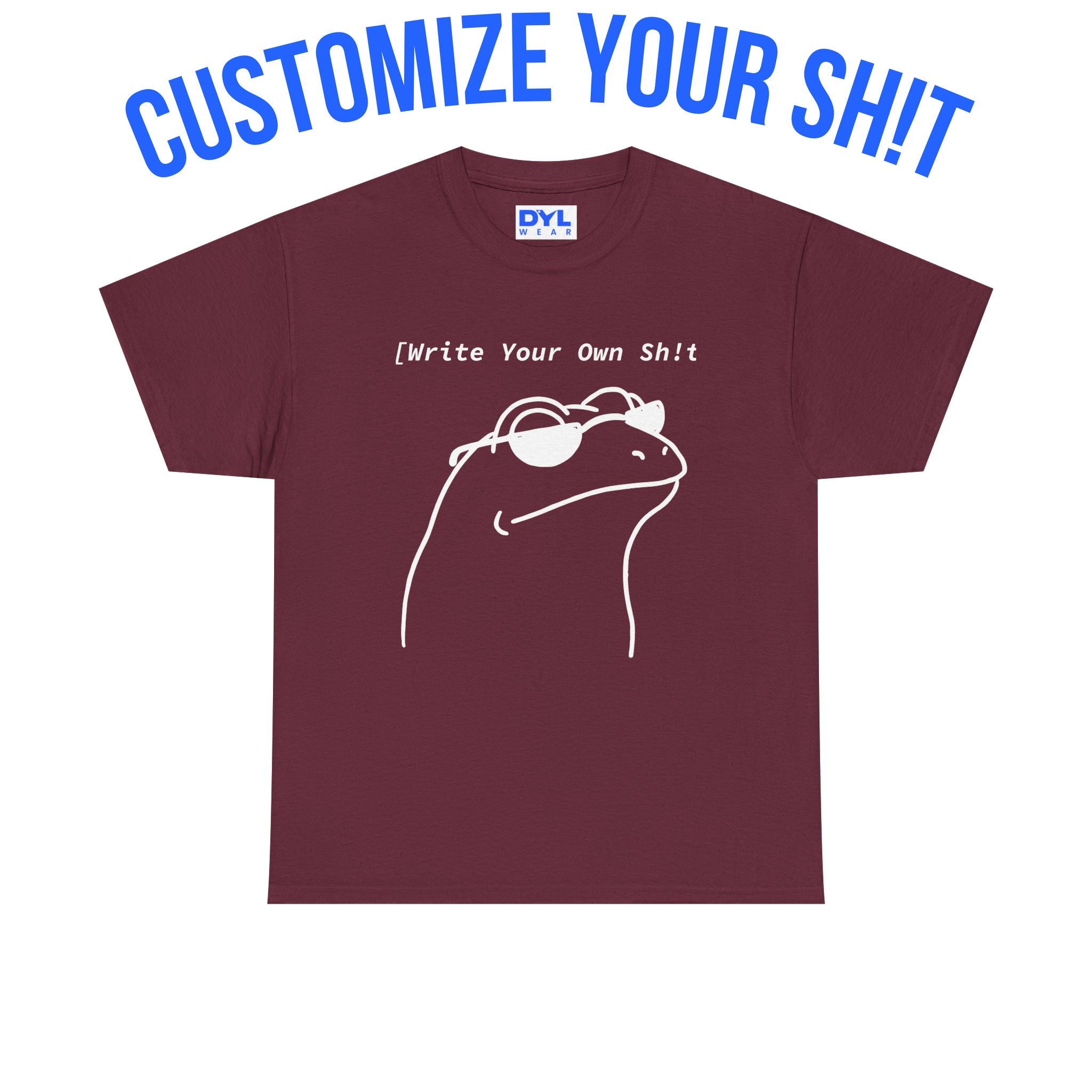 Custom Sh!t FROG DYL.WEAR
