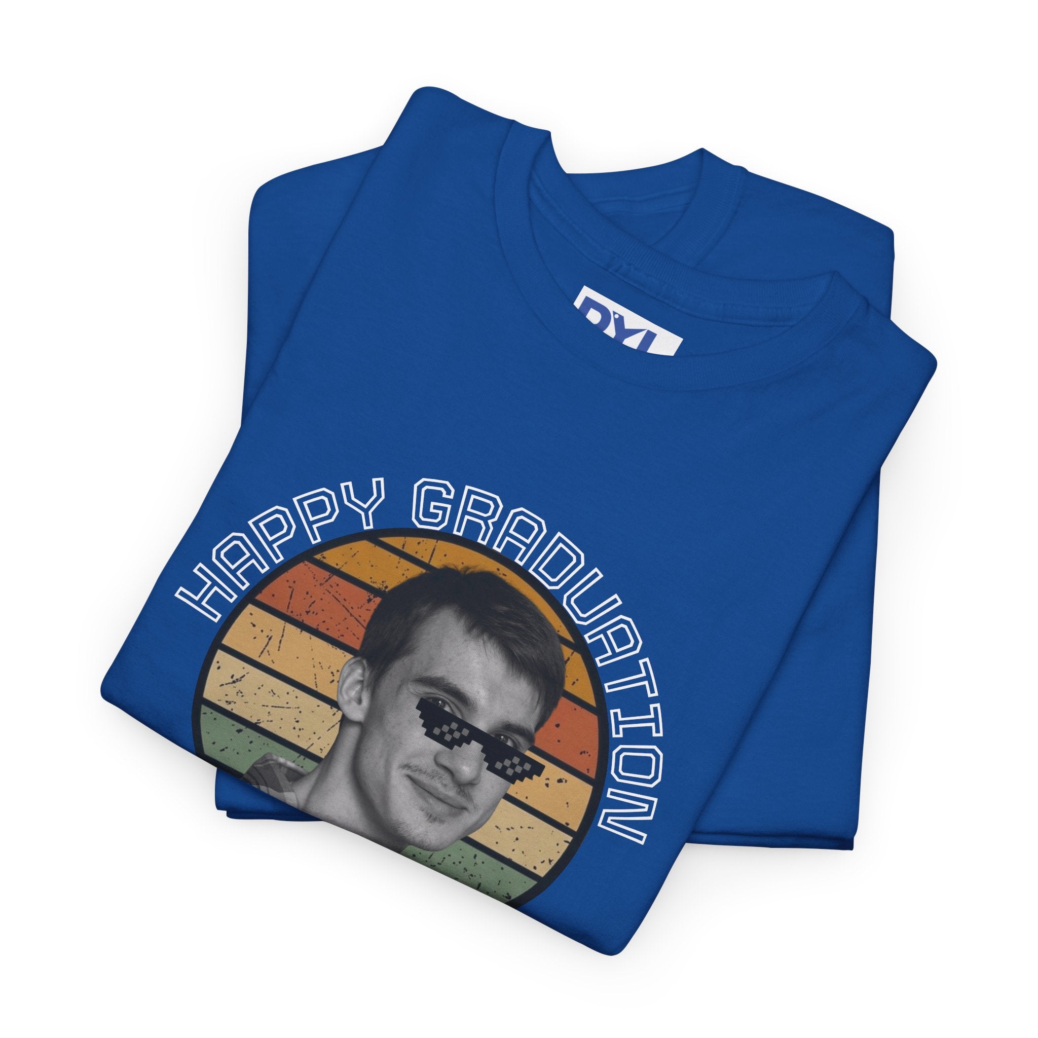 Custom gift Retro Sunset Portrait T‑Shirt #Customgift