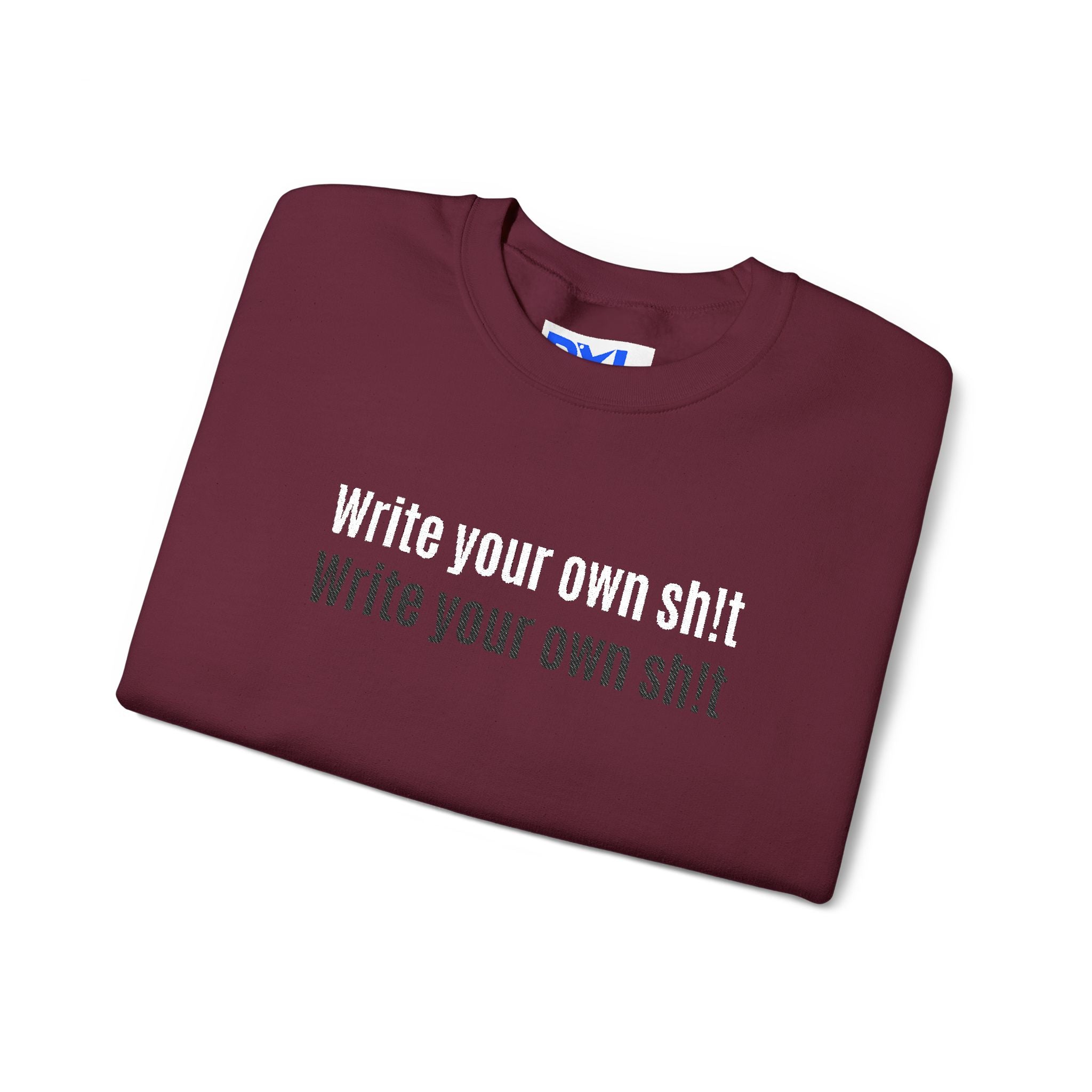 Custom sh!t Crewneck Sweatshirt Pullover