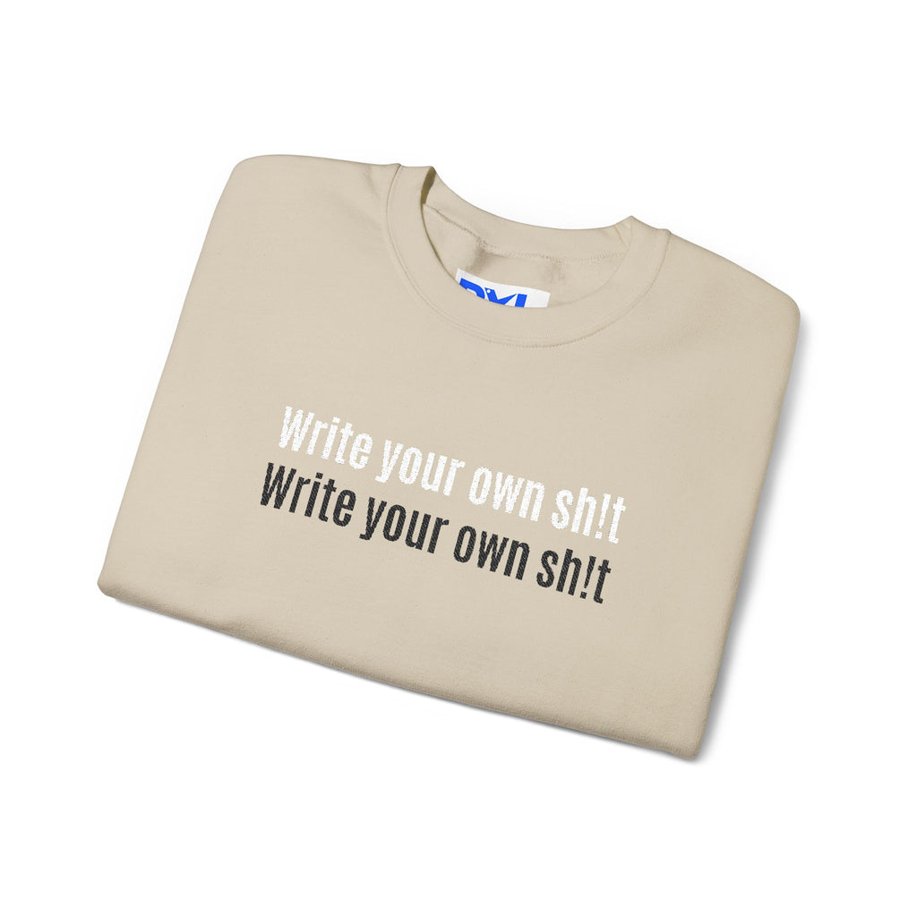 Custom sh!t Crewneck Sweatshirt Pullover