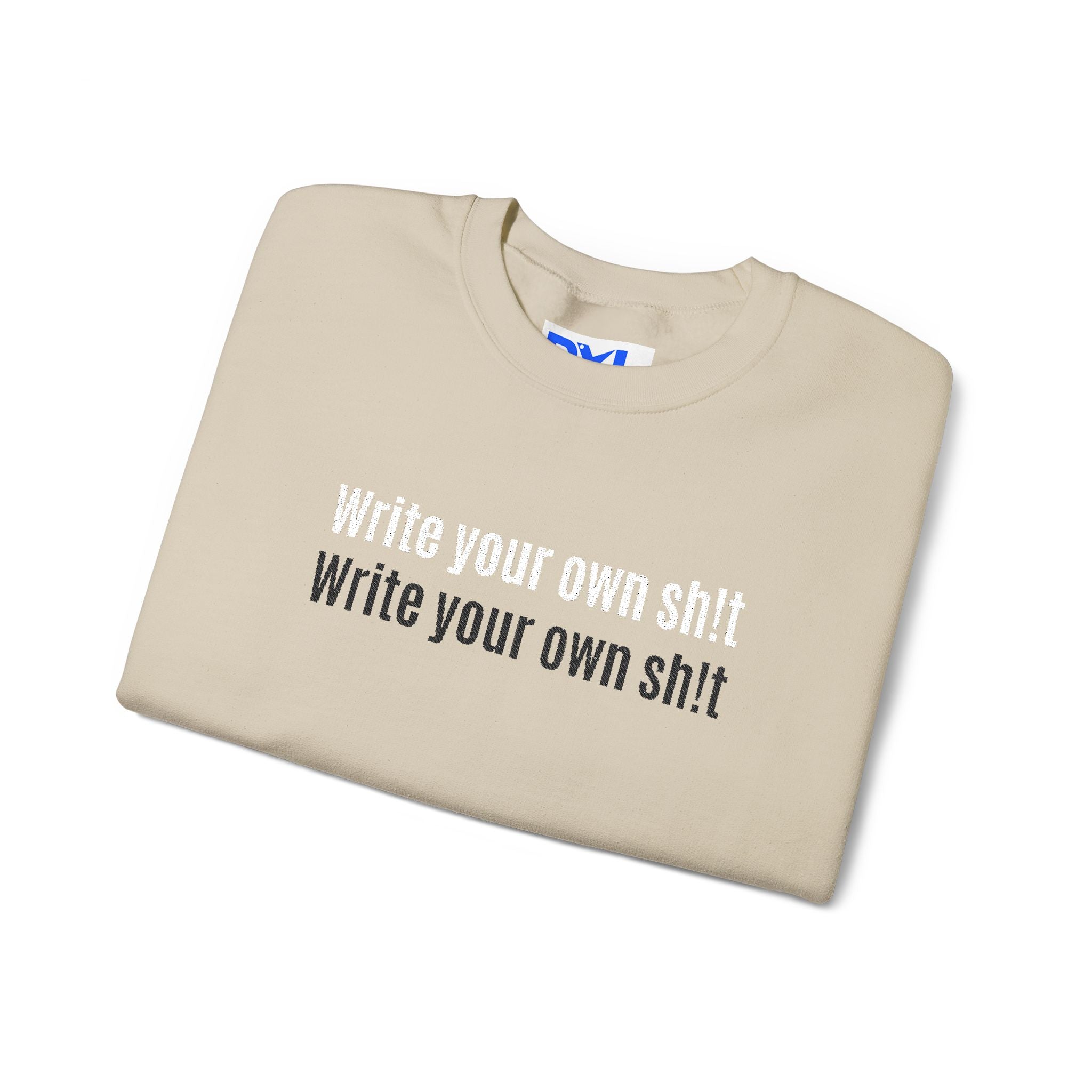 Custom sh!t Crewneck Sweatshirt Pullover