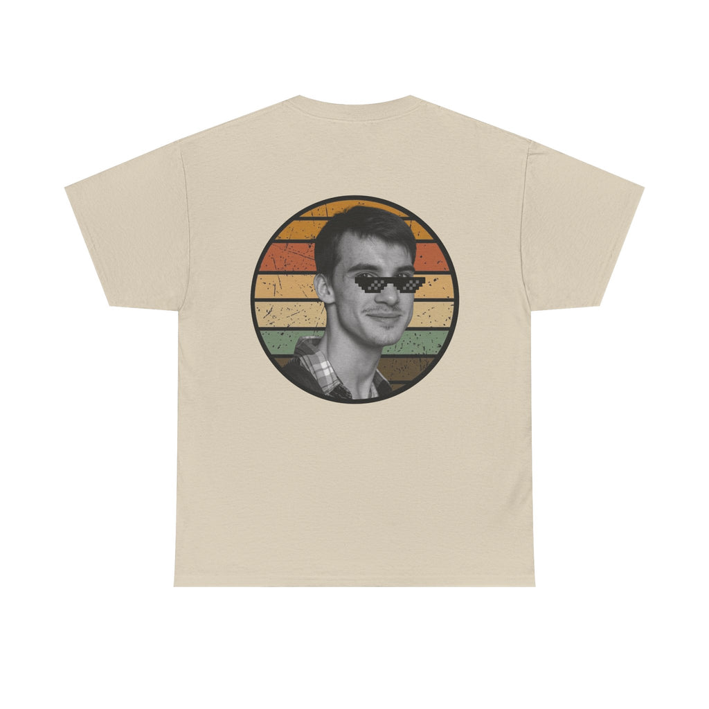 Custom gift Retro Sunset Portrait T‑Shirt #Customgift
