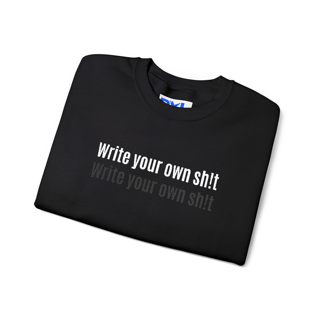 Custom sh!t Crewneck Sweatshirt Pullover